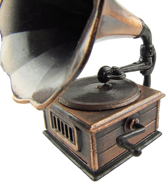 Treasure Gurus 1:12 Scale Miniature Phonograph Dollhouse Accessory Gramophone Pencil Sharpener