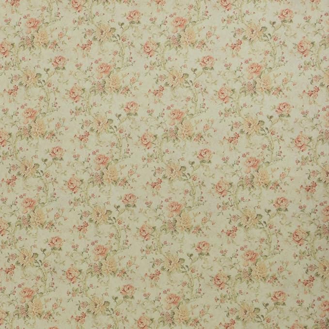 iLAND Dollhouse Wallpaper, Nice 1/12 Scale Accessories & 1/6 Scale Accessories for DIY Dollhouse Décor, 39 * 15.7inch Beautiful Doll House Wall Paper w/Harmonious Proportions & Realistic Touch