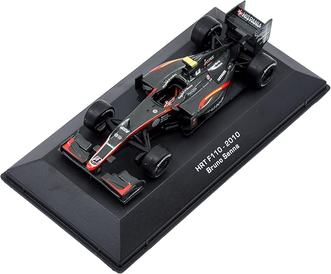 1:43 F1 Team F110-2010 Collection Formula 1 Race #21 Model Inspired by Bruno Senna Diecast Collectible Model