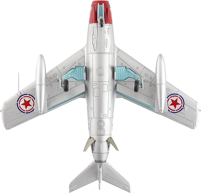 Hobby Master | 1:72 Scale Diecast Military Aircraft Replica | MIG-15bis Red 03, Chinese People's Volunteers Air Force, North Korea, 1950s | Model HA2426