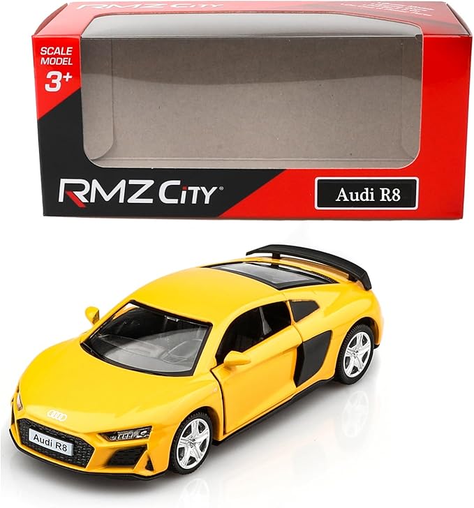 1/36 Scale Audi R8 Diecast Model Cars,Pull Back Vehicles Toy Cars,Cars Gifts for Boys Girls