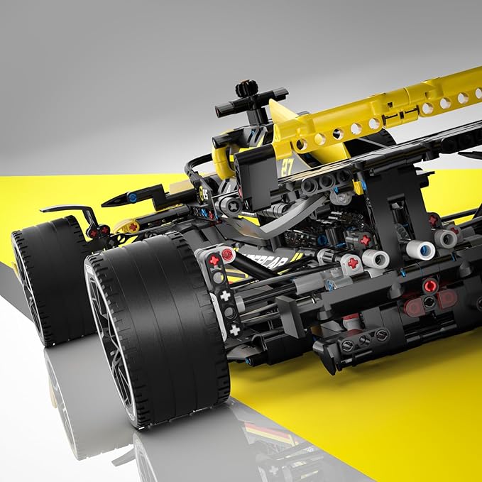 AM24 Formula 1 Racing Car Building Set, 1:8 Scale Collectible Set for Adults, Compatible with Lego,Authentically Detailed Build and Display Model for Home or Office Décor (1650PCS)
