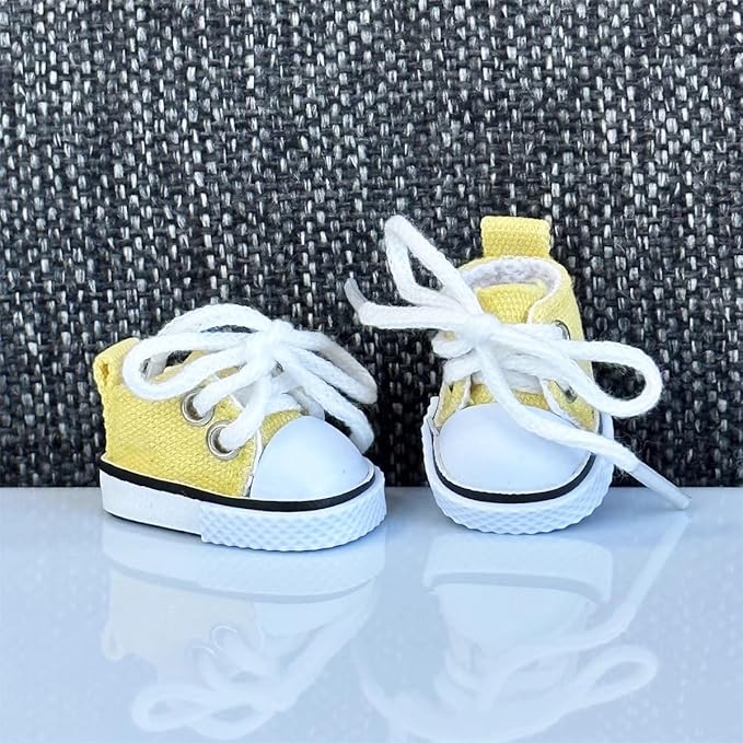 Compatible with Labubu Doll Shoes for 17cm Doll,Shoes Used for Labubu Accessories (F-Fellow)