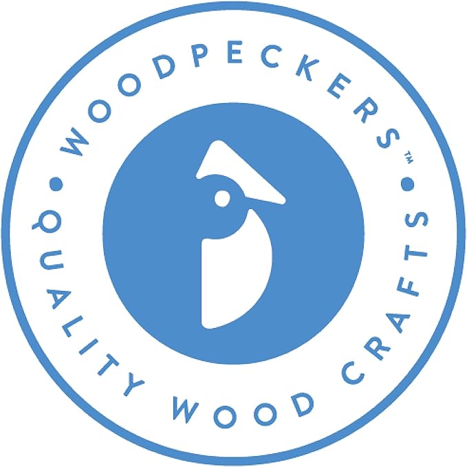 Woodpeckers Unfinished Wood Mini Bowl, 3/4 inch, Perfect for Scale Models, Dollhouse Dishes, Wood Craft Projects, and Sorting Activity, Pack of 25