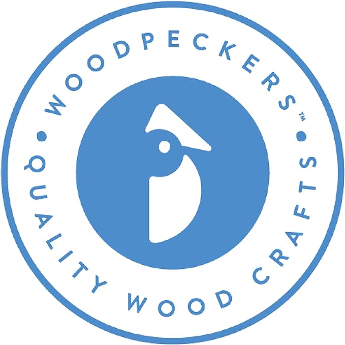 Woodpeckers Unfinished Wood Mini Bowl, 3/4 inch, Perfect for Scale Models, Dollhouse Dishes, Wood Craft Projects, and Sorting Activity, Pack of 25
