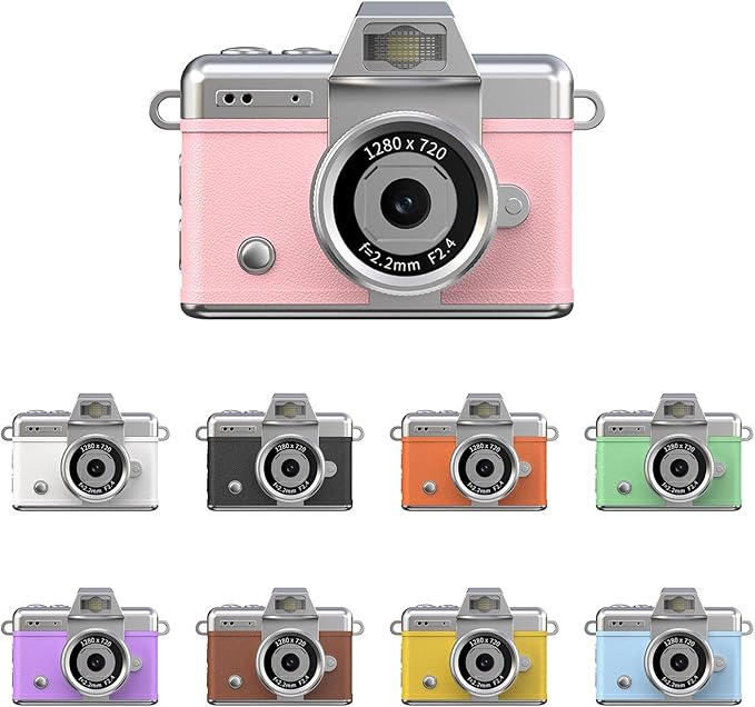 Extreme Small Thumb Camera Keychain Feature Easy Appendage to Purses Jackets for Unpremeditated Periods Photography Thumb Camera