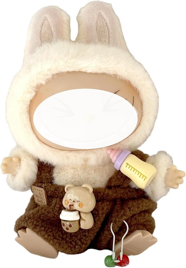 Clothes for LABUBU Doll (NO Doll),Outfit for LABUBU,Clothes Set for LABUBU Dress Up,Accessories for LABUBU (G)