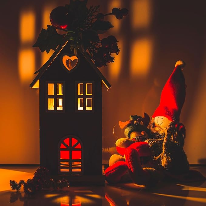30pcs Miniature LED Lights, Mini Warm White Micro Lights with 15 Extra Battery for Tiny Dollhouse DIY Crafts Party Decor & Model Lighting Battery Operated Small & Bright for Dolls House Accessories