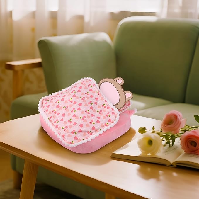17cm La Booooo Booooo Doll Beds, La Booooo Booooo Furniture, Cherry Pattern Compatible with La Booooo Booooo Dolls