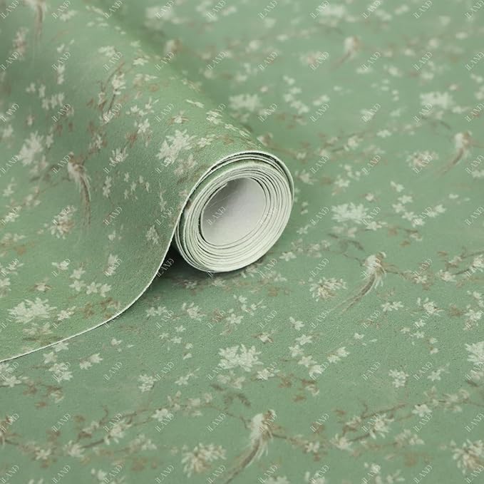 iLAND Dollhouse Wallpaper, Nice 1/12 Scale Accessories & 1/6 Scale Accessories for DIY Dollhouse Décor, 39 * 15.7 inch Beautiful Doll House Wall Paper w/Harmonious Proportions & Realistic Touch