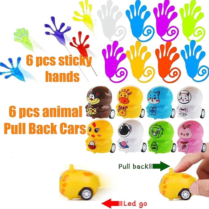 125 Pcs Prizes Treasure Box Toys for Classroom, Party Favors for Kids, Prize Box Toys for Kids Classroom, Pinata Filler, Goodie Bags Stuffers, Treasure Chest Carnival Prizes, Fidget Toys Bulk