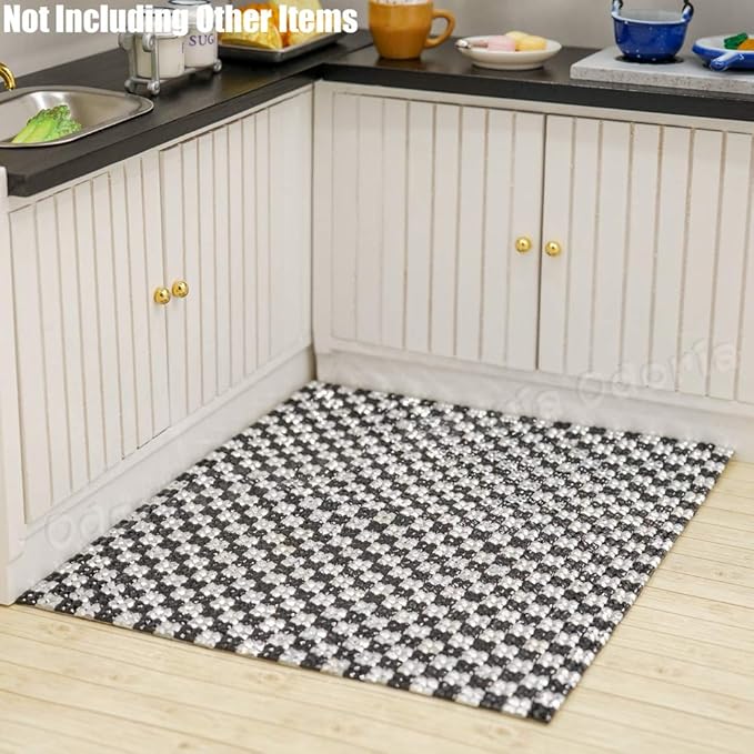 Odoria 1/12 Miniature Decorative Tile Dollhouse Accessories, B