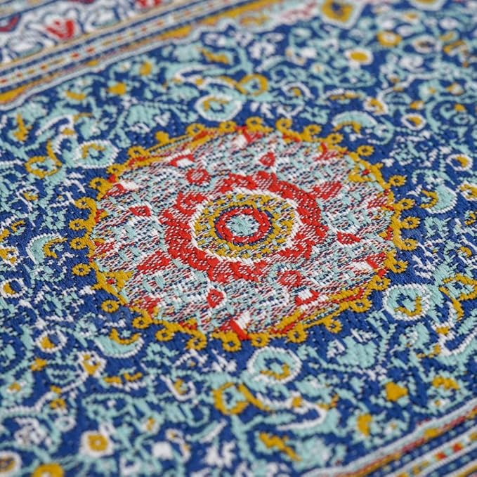 Odoria 1/12 Miniature Rugs and Carpet Dollhouse Decoration Accessories, Blue