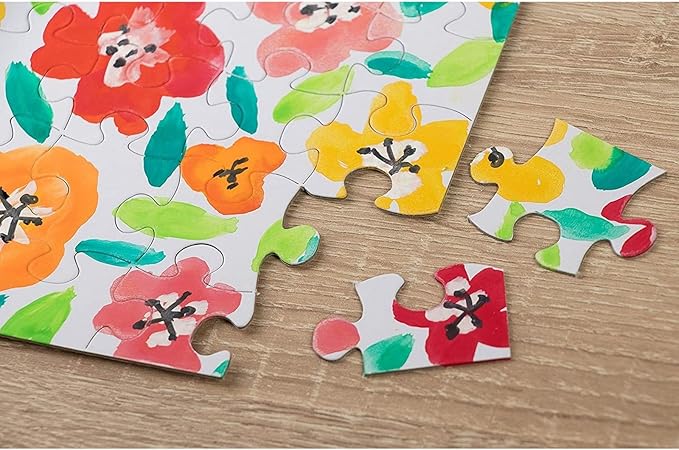 Juvale DIY Crafts Kit - Make Your Own Custom Puzzle Canvas - Mini Puzzles for Kids & Bulk Craft Kits - 6 x 8 in, 28 Pieces, 48-Pack