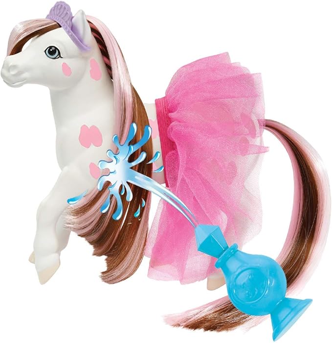 Breyer Horses Color Changing Bath Toy | Blossum The Ballerina Horse | Brown/White with Surprise Pink Color | 7" X 7.5" | Horse Toy | Ages 3+ | Model #7231