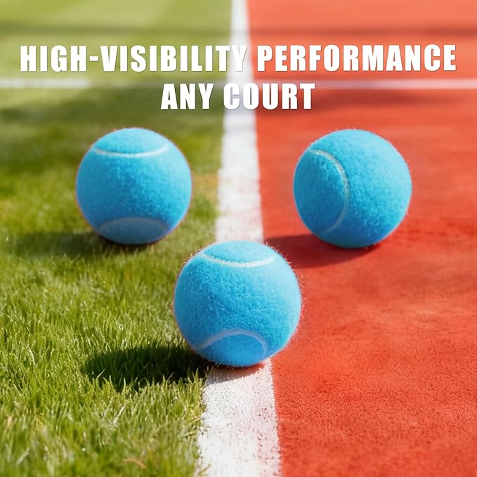 PoyPet 16-Pack Tennis Balls Bulk for Practice,Training and Beginners | Ideal for Dog Fetch,Chew and Play