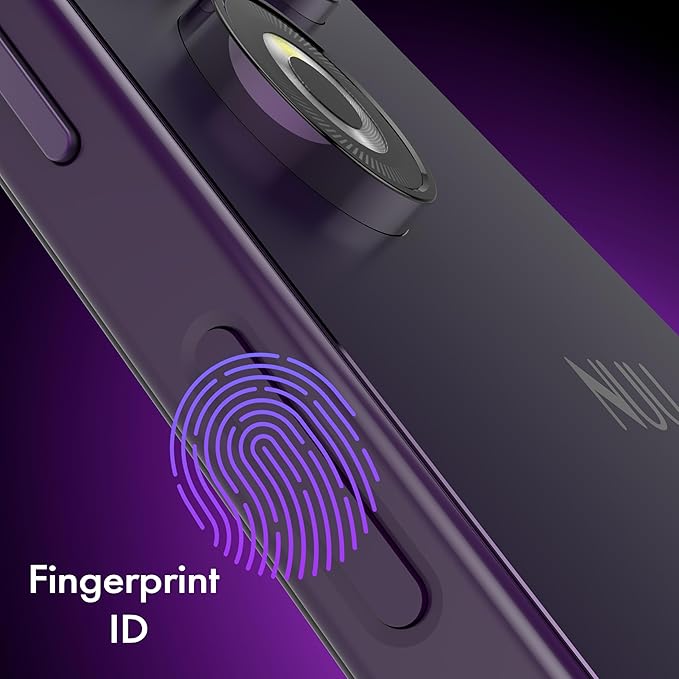 NUU N30 Cell Phone Unlocked for T-Mobile, Mint, Metro, Qlink, Tello 6GB/128GB, Teen Phone, Dual SIM 4G, Octa-Core 6.7" 90Hz HD+, Any Parental APP, Unlocked Android Phones, Purple, 1 Year US Warranty