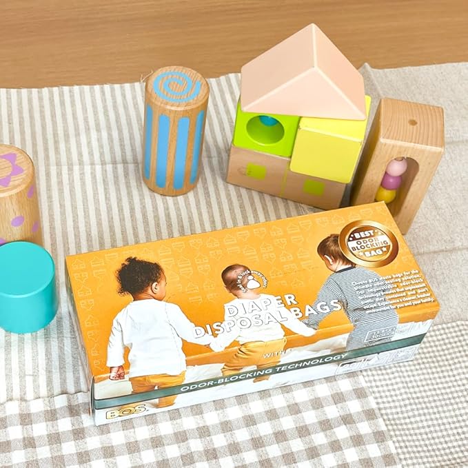 Disposable Bags - Scent & Smell Free (Color: Cream Yellow) (Medeium)