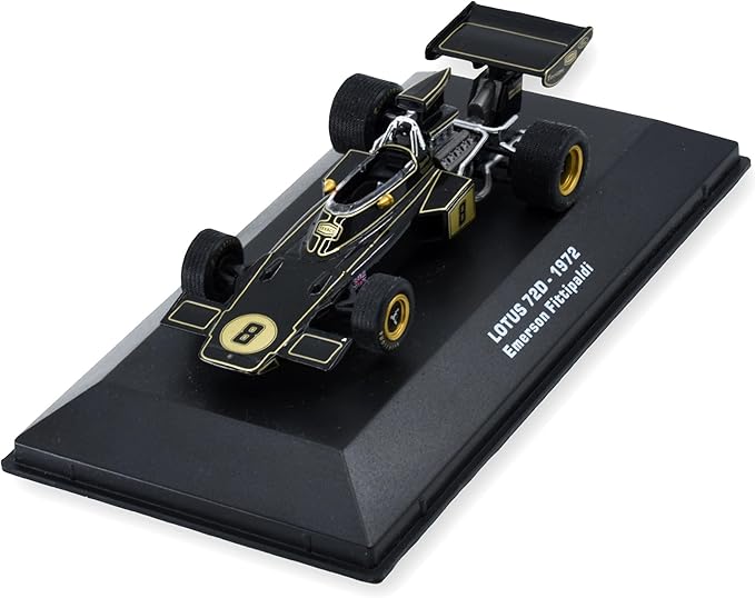 1:43 F1 Team 72D - 1972 Collection Formula 1 Race 8# Model Inspired by Emerson Fittipaldi Diecast Collectible Model