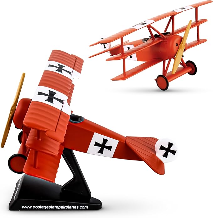 Daron Worldwide Trading Fokker DR.I 1:63 Red Baron Vehicle