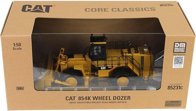 Diecast Masters 1/50 CAT 854K Wheel Dozer 85231