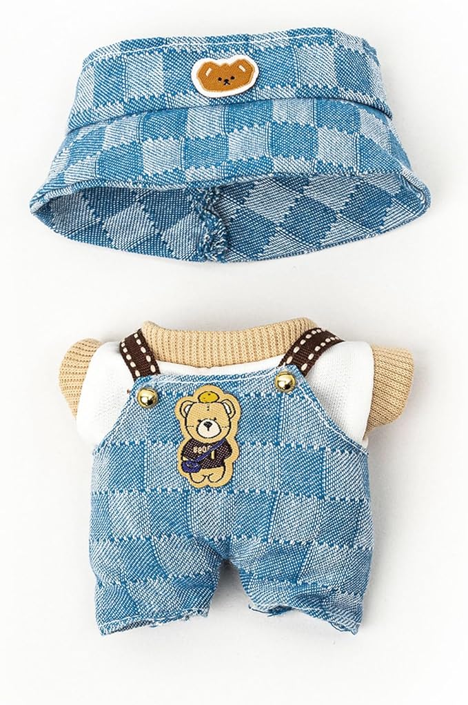 Clothes for Lububu 17cm Dolls(NO Doll) Outfit with Accessories Suit Cute Stylish Dress Up Set