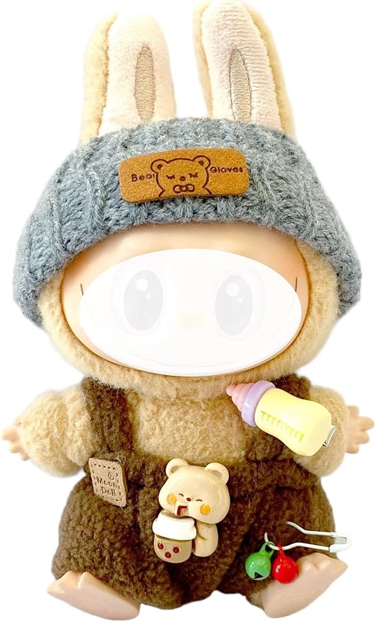 Clothes for LABUBU Doll (NO Doll),Outfit for LABUBU,Clothes Set for LABUBU Dress Up,Accessories for LABUBU (G)