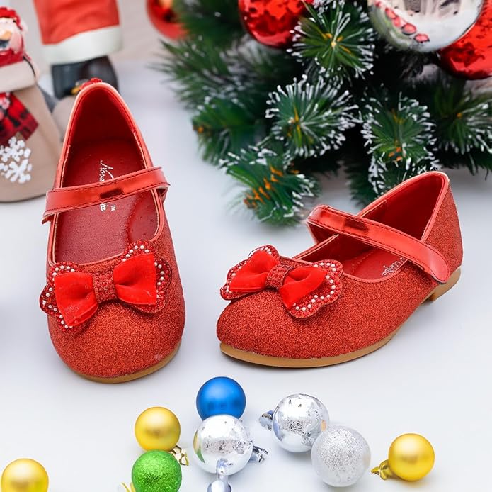 Nova Utopia Toddler Little Girls Ballet Flat Shoes