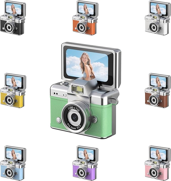 Extreme Small Thumb Camera Keychain Feature Easy Appendage to Purses Jackets for Unpremeditated Periods Photography Thumb Camera