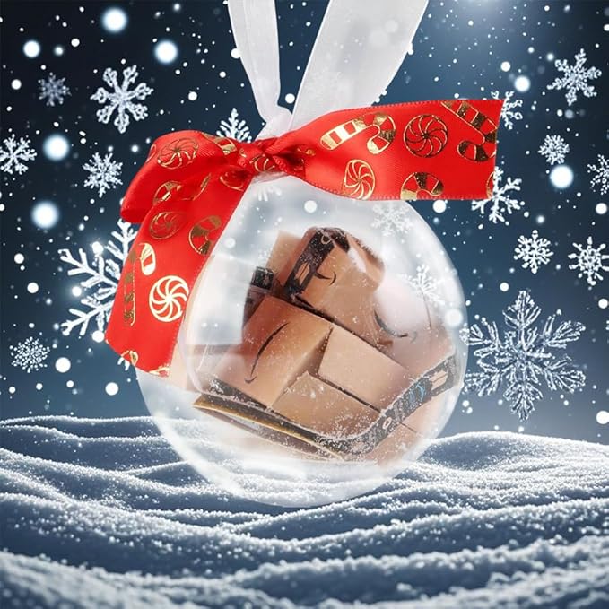 Funny Mini Packages Ornament Christmas Express Box Ornament Christmas Balls Hanging Ornaments Halloween Xmas Tree Decorations for Xmas Home Office Halloween Party Supplies (mini Packages)