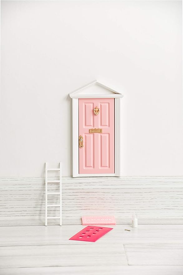 18.5cm 7 inch Magical Fairy Door Opening with Accessories/Tooth Fairy Door for Fairy Tale Fairy Room Decoration