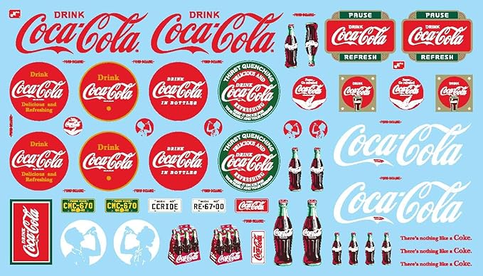 AMT 1940 Ford Coca-Cola Delivery Sedan - 1/25 Scale Model Kit - Buildable Vintage Vehicles for Kids and Adults