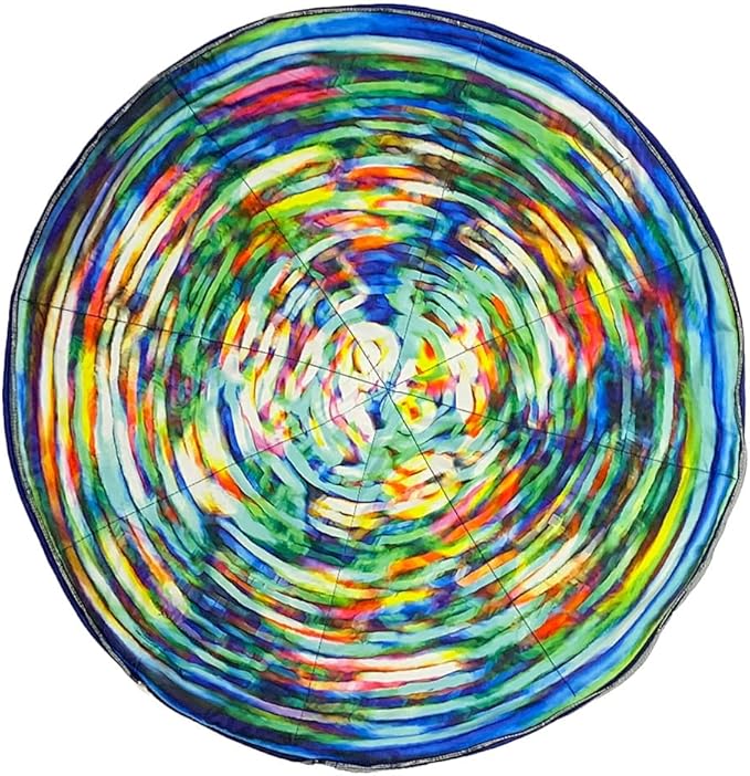Mougee Star Flow Star - Pizza Series - 19.5" Diameter (Cosmic Pizza - LED Spark)