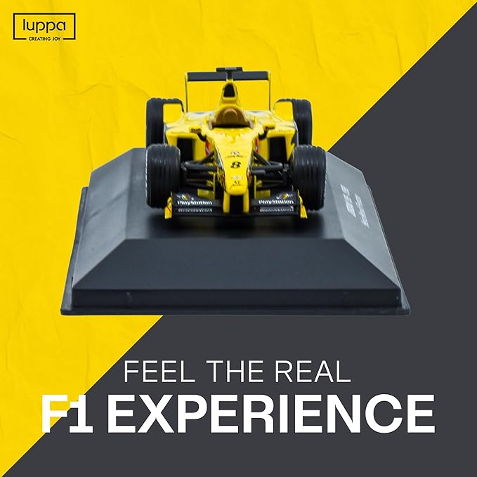 1:43 F1 Team Jordan 199-1999 Collection Formula 1 Race # Model Inspired by Heinz-Harald Frentzen Diecast Collectible Model