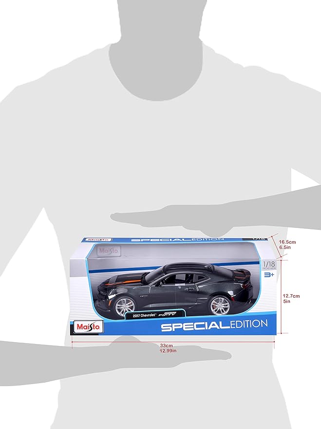Maisto 1:18 SE 2017 50th Anniversary Chevrolet Camaro (Metallic Gray)