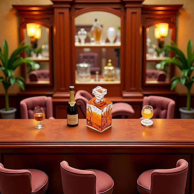 A Set 1:12 Scale Dollhouse Miniature Accessories Whiskey Wine Bottle Bar Model Convenient and Nice Dollhouse Accessories