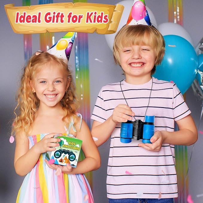 Binoculars for Kids, Kids Binoculars for Ages 3-12 Boys Girls, Outdoor Gifts Toys for Kids- Perfect for Bird Watching, Camping, and Outdoor Exploration