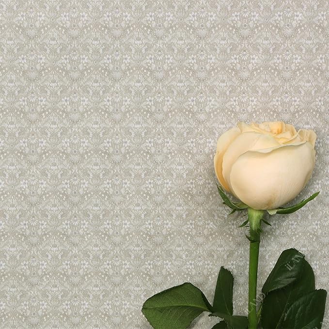 iLAND Originality Dollhouse Wallpaper 39 * 15.7 inch, Dollhouse Accessories on 1:12 Scale or 1:6 Scale (Poetic Elegance)