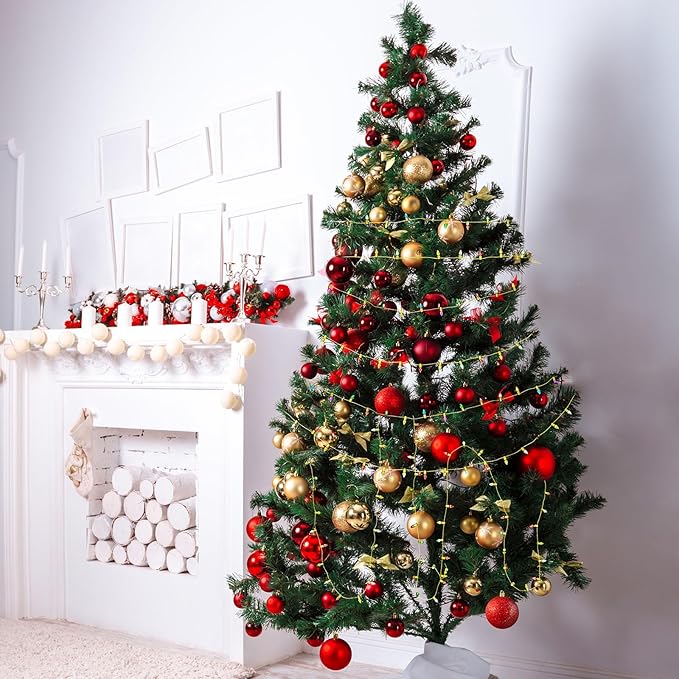 Tuanse 65.6 ft House Fake String Lights Decorations Miniature Light String Crafts for House Furniture Accessories Wedding Party Decor(Simple)