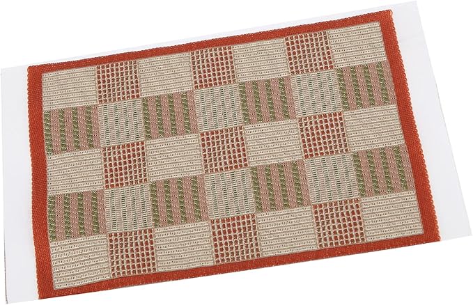 Dollhouse Decoration Accessories Miniature Carpet Floral Print Vintage Woven Rugs Miniature Turkey Rugs 1/12 Scale Furniture Accessories (Variation)