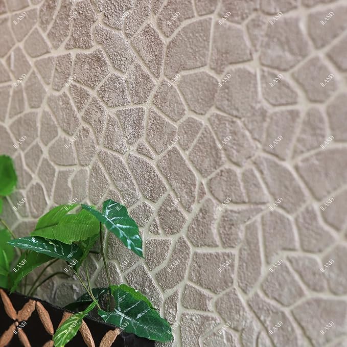 iLAND Dollhouse Accessories Miniature Brick Wall 3D Stones ＆ Flooring DIY Kits, Dollhouse Brick Molding for Flooring Diorama