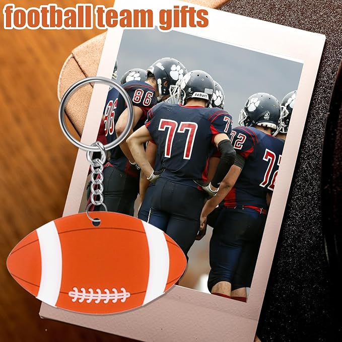 Yaure Joy 12 Pcs Volleyball Acrylic Keychain bulk with 1 Black Marker for DIY Sports Party Favor