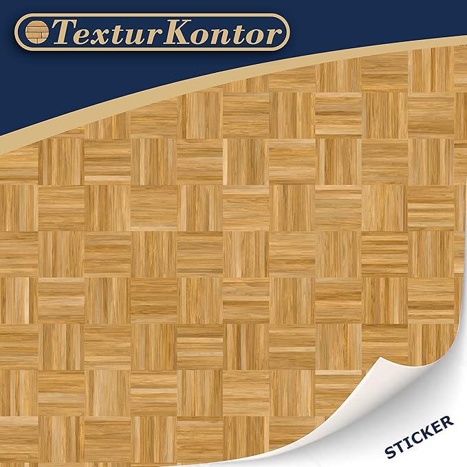 3 Sheets Self-Adhesive Flooring for Dollhouse 1:12 Scale (Strip Parquet)