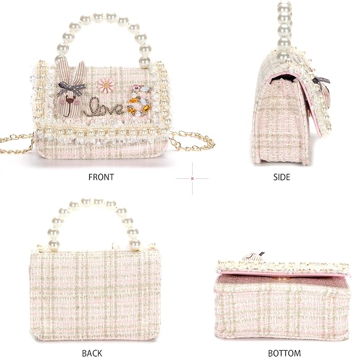 AO ALI VICTORY Toddler Gifts Kids Purse for Little Girls Mini Girl's Handbag Shoulder Crossbody Bag