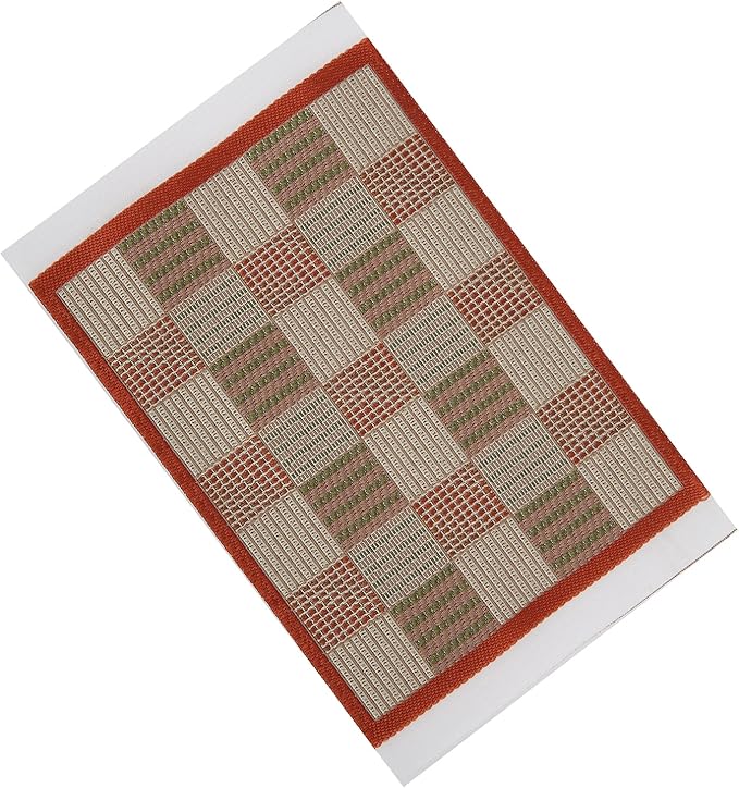 Dollhouse Decoration Accessories Miniature Carpet Floral Print Vintage Woven Rugs Miniature Turkey Rugs 1/12 Scale Furniture Accessories (Variation)