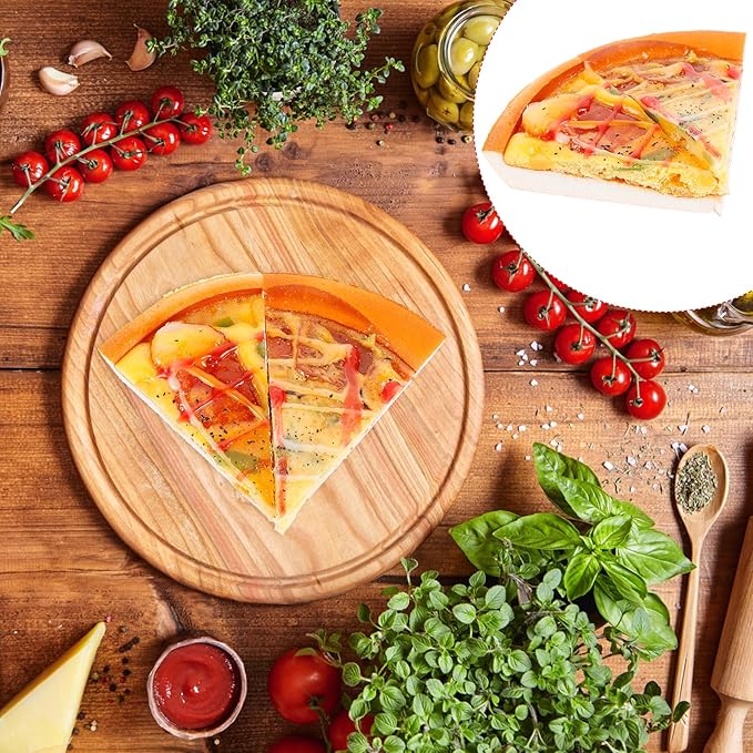 jojofuny Simulation Pizza, Pizza Shapes, Pretend Play Pizza, Simulation Pizza Slices Model, False Kitchen Food Bread Props Toy Kitchen Pepperoni Pizza Christmas Decorations