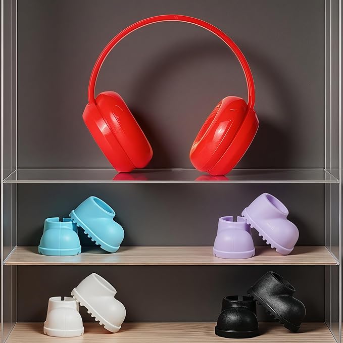 Ciunura Premium Doll Shoes for Lububu, Cute Doll Shoes for 4-7in Dolls, Ideal for Lububu Outfits(Rain Boots)