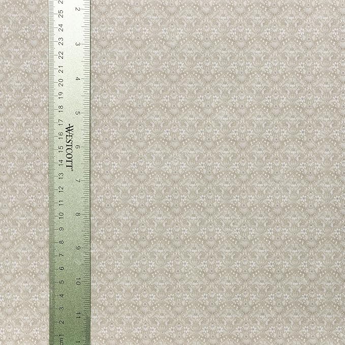 iLAND Originality Dollhouse Wallpaper 39 * 15.7 inch, Dollhouse Accessories on 1:12 Scale or 1:6 Scale (Poetic Elegance)