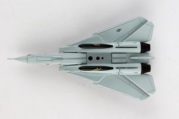 Daron F-14 Tomcat Jolly Rogers Die-Cast Model – 1:160 Scale Supersonic Fighter Jet Replica, VFA-103 Squadron, Highly Detailed, 4.75” Length x 2.875” Wingspan, Adult Collectible Ages 14+