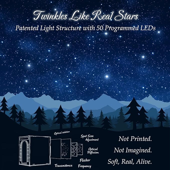 DIY Book Nook Kit for Adults, 3D Wooden Puzzle Booknook Miniature House Kit (Starlight Reading Nook)